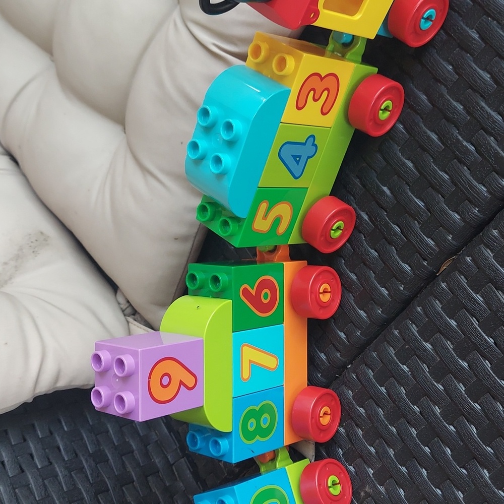 Lego Duplo ~ "My First # Train" - Picture 3 of 4